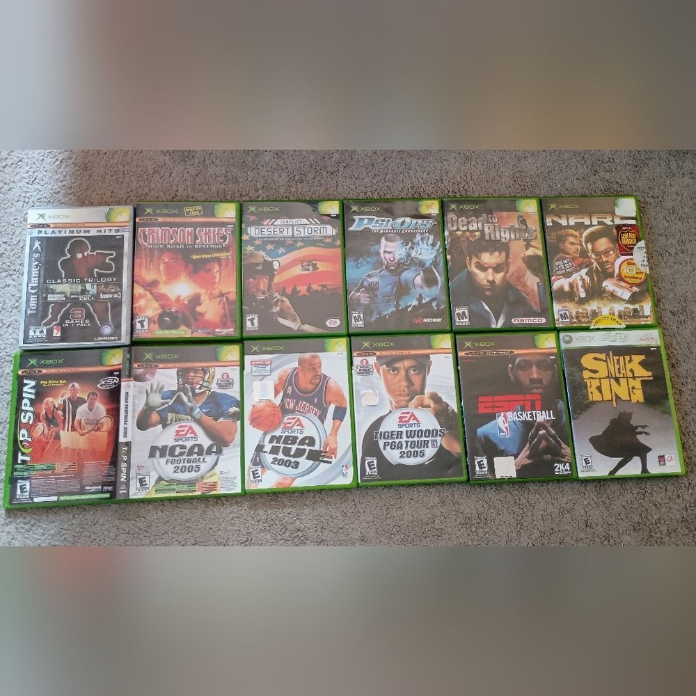 Original Xbox 14 Game Lot PRE-OWNED